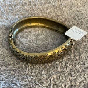 Lia Sophia antique gold bracelet NWT